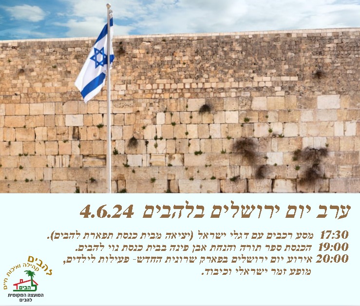 תמונה בנושא יום ירושלים הכותל