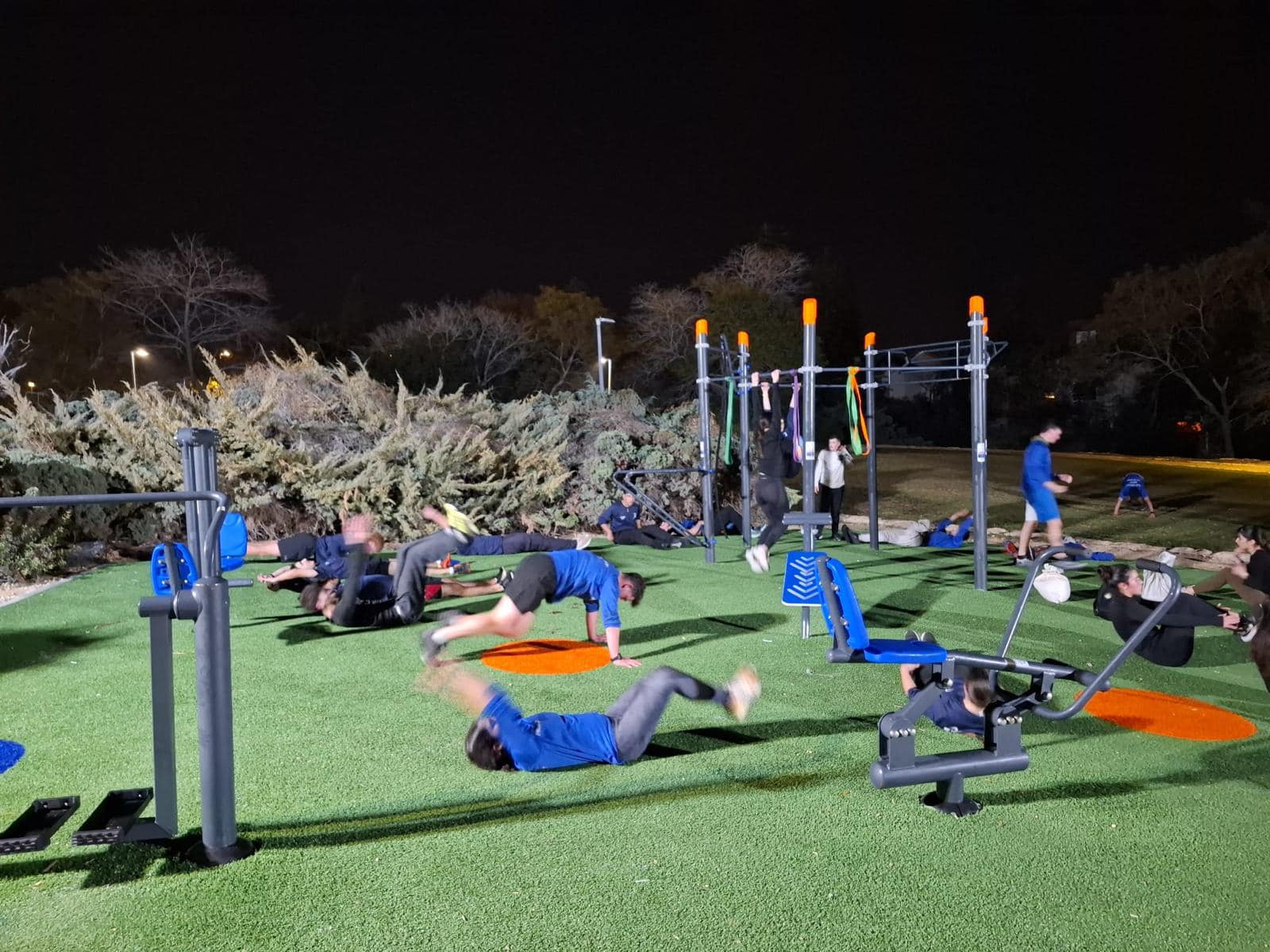 פעילות קבוצת כושר קרבי הכנה לצהל